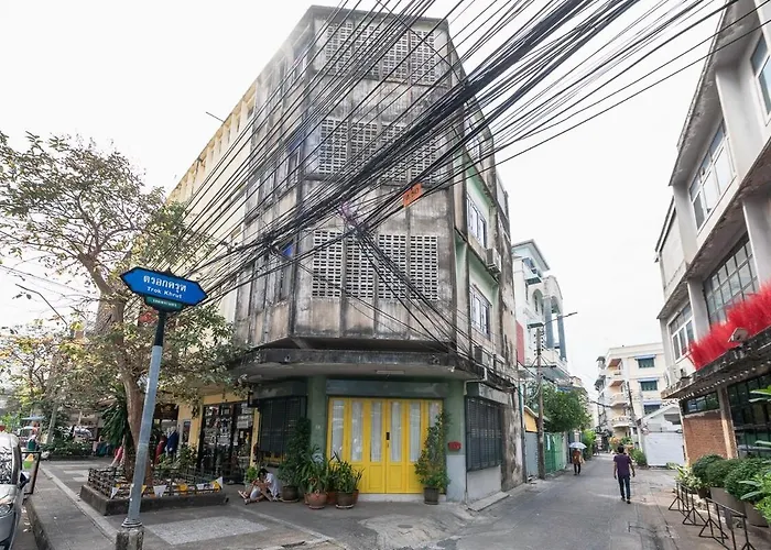 Sao Chingcha Near Khao San Road Mrt 3 Bathtub 公寓 曼谷