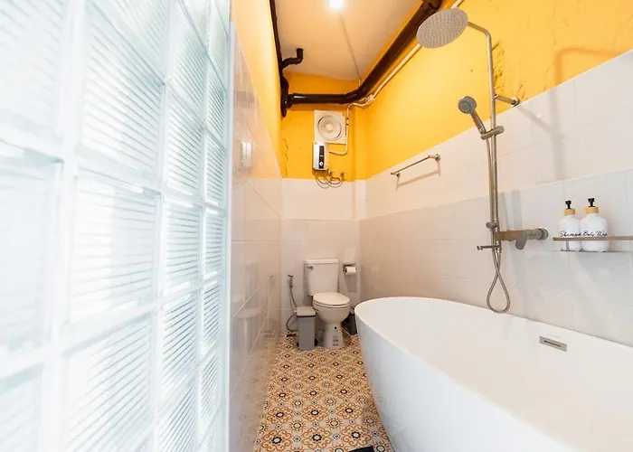 公寓 Sao Chingcha Near Khao San Road Mrt 3 Bathtub